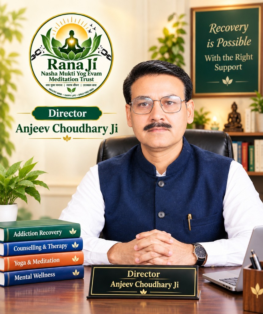 Anjeev Choudhary Ji, Director of Rana Ji Nasha Mukti Yog Evam Meditation Trust